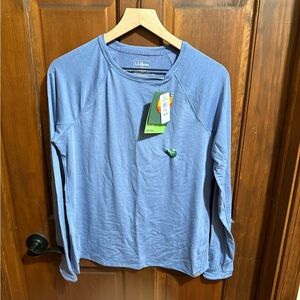 LL Bean Everyday SunSmart Knit Top Size M - NWT
